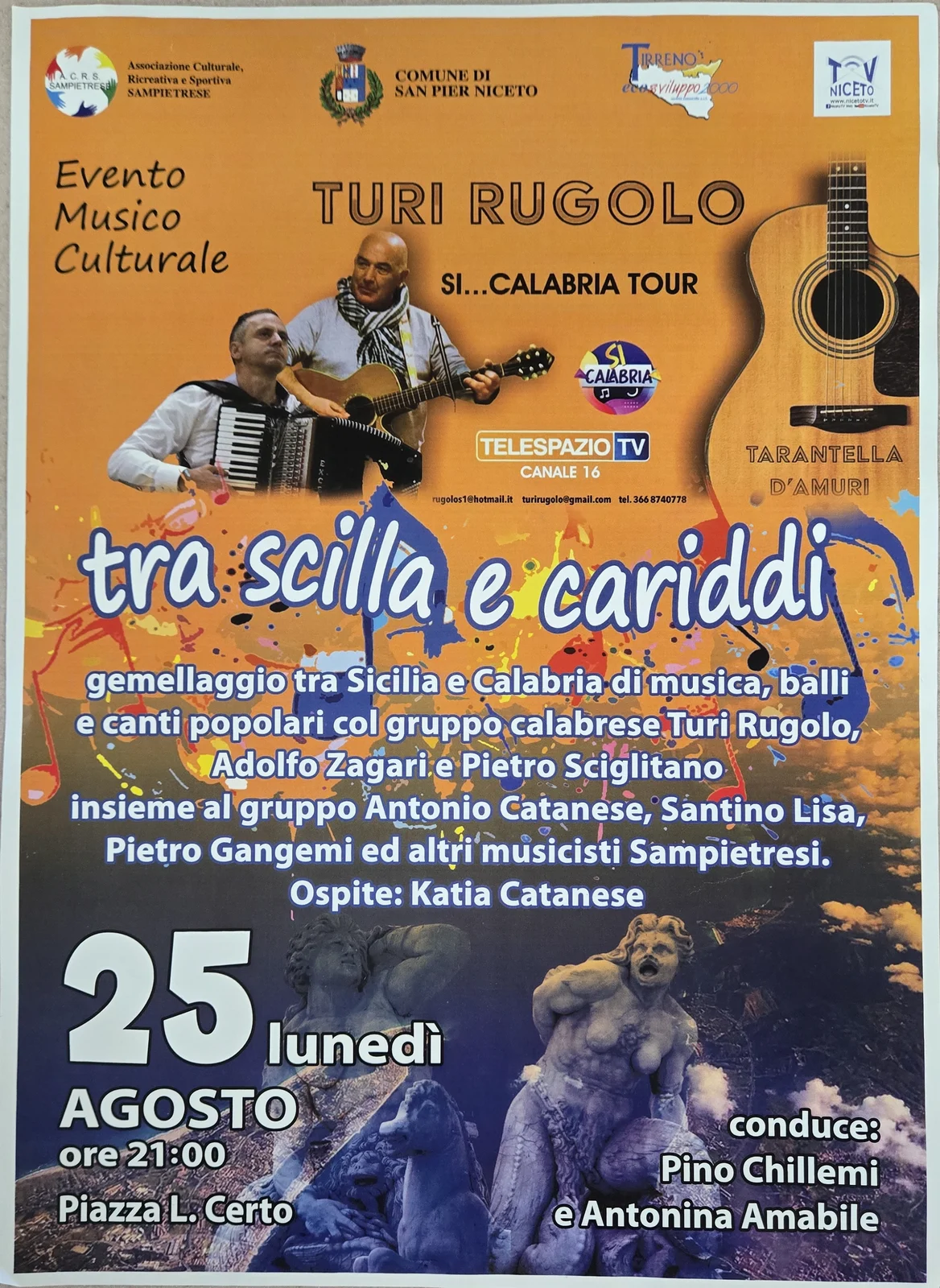 Locandina: Tra Scilla e Cariddi